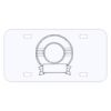 Personalized 3 X 6 Heavy Duty Acrylic / Plastic License Plate Thumbnail