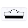 Personalized 3 X 6 Heavy Duty Acrylic / Plastic License Plate Thumbnail