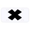 Personalized 3 X 6 Heavy Duty Acrylic / Plastic License Plate Thumbnail
