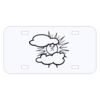 Personalized 3 X 6 Heavy Duty Acrylic / Plastic License Plate Thumbnail