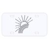 Personalized 3 X 6 Heavy Duty Acrylic / Plastic License Plate Thumbnail