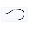 Personalized 3 X 6 Heavy Duty Acrylic / Plastic License Plate Thumbnail