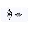 Personalized 3 X 6 Heavy Duty Acrylic / Plastic License Plate Thumbnail