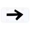 Personalized 3 X 6 Heavy Duty Acrylic / Plastic License Plate Thumbnail