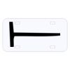 Personalized 3 X 6 Heavy Duty Acrylic / Plastic License Plate Thumbnail