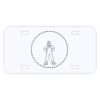 Personalized 3 X 6 Heavy Duty Acrylic / Plastic License Plate Thumbnail