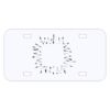 Personalized 3 X 6 Heavy Duty Acrylic / Plastic License Plate Thumbnail