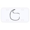 Personalized 3 X 6 Heavy Duty Acrylic / Plastic License Plate Thumbnail