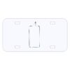 Personalized 3 X 6 Heavy Duty Acrylic / Plastic License Plate Thumbnail