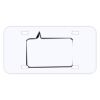 Personalized 3 X 6 Heavy Duty Acrylic / Plastic License Plate Thumbnail