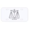 Personalized 3 X 6 Heavy Duty Acrylic / Plastic License Plate Thumbnail