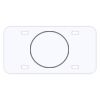 Personalized 3 X 6 Heavy Duty Acrylic / Plastic License Plate Thumbnail