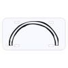 Personalized 3 X 6 Heavy Duty Acrylic / Plastic License Plate Thumbnail