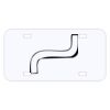 Personalized 3 X 6 Heavy Duty Acrylic / Plastic License Plate Thumbnail