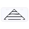 Personalized 3 X 6 Heavy Duty Acrylic / Plastic License Plate Thumbnail