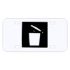 Personalized 3 X 6 Heavy Duty Acrylic / Plastic License Plate Thumbnail