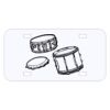Personalized 3 X 6 Heavy Duty Acrylic / Plastic License Plate Thumbnail