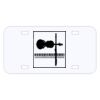 Personalized 3 X 6 Heavy Duty Acrylic / Plastic License Plate Thumbnail