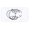 Personalized 3 X 6 Heavy Duty Acrylic / Plastic License Plate Thumbnail