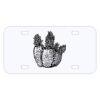 Personalized 3 X 6 Heavy Duty Acrylic / Plastic License Plate Thumbnail