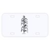 Personalized 3 X 6 Heavy Duty Acrylic / Plastic License Plate Thumbnail