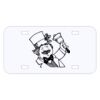 Personalized 3 X 6 Heavy Duty Acrylic / Plastic License Plate Thumbnail