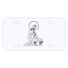 Personalized 3 X 6 Heavy Duty Acrylic / Plastic License Plate Thumbnail