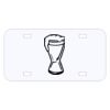 Personalized 3 X 6 Heavy Duty Acrylic / Plastic License Plate Thumbnail