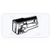 Personalized 3 X 6 Heavy Duty Acrylic / Plastic License Plate Thumbnail
