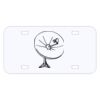 Personalized 3 X 6 Heavy Duty Acrylic / Plastic License Plate Thumbnail