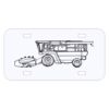 Personalized 3 X 6 Heavy Duty Acrylic / Plastic License Plate Thumbnail