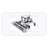 Personalized 3 X 6 Heavy Duty Acrylic / Plastic License Plate Thumbnail