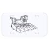 Personalized 3 X 6 Heavy Duty Acrylic / Plastic License Plate Thumbnail
