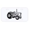 Personalized 3 X 6 Heavy Duty Acrylic / Plastic License Plate Thumbnail