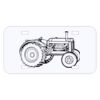 Personalized 3 X 6 Heavy Duty Acrylic / Plastic License Plate Thumbnail