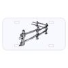 Personalized 3 X 6 Heavy Duty Acrylic / Plastic License Plate Thumbnail