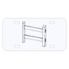 Personalized 3 X 6 Heavy Duty Acrylic / Plastic License Plate Thumbnail