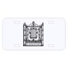 Personalized 3 X 6 Heavy Duty Acrylic / Plastic License Plate Thumbnail
