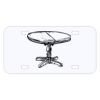 Personalized 3 X 6 Heavy Duty Acrylic / Plastic License Plate Thumbnail