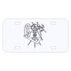 Personalized 3 X 6 Heavy Duty Acrylic / Plastic License Plate Thumbnail