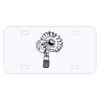 Personalized 3 X 6 Heavy Duty Acrylic / Plastic License Plate Thumbnail