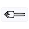 Personalized 3 X 6 Heavy Duty Acrylic / Plastic License Plate Thumbnail