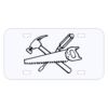 Personalized 3 X 6 Heavy Duty Acrylic / Plastic License Plate Thumbnail