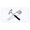 Personalized 3 X 6 Heavy Duty Acrylic / Plastic License Plate Thumbnail