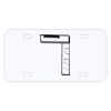 Personalized 3 X 6 Heavy Duty Acrylic / Plastic License Plate Thumbnail