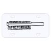 Personalized 3 X 6 Heavy Duty Acrylic / Plastic License Plate Thumbnail