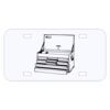Personalized 3 X 6 Heavy Duty Acrylic / Plastic License Plate Thumbnail