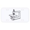Personalized 3 X 6 Heavy Duty Acrylic / Plastic License Plate Thumbnail