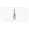 Personalized 3 X 6 Heavy Duty Acrylic / Plastic License Plate Thumbnail
