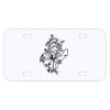 Personalized 3 X 6 Heavy Duty Acrylic / Plastic License Plate Thumbnail